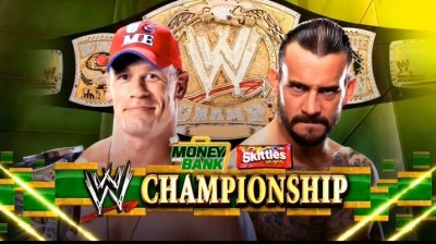 CM Punk vs John Cena - WWE Money In The Bank 2011 Highlights